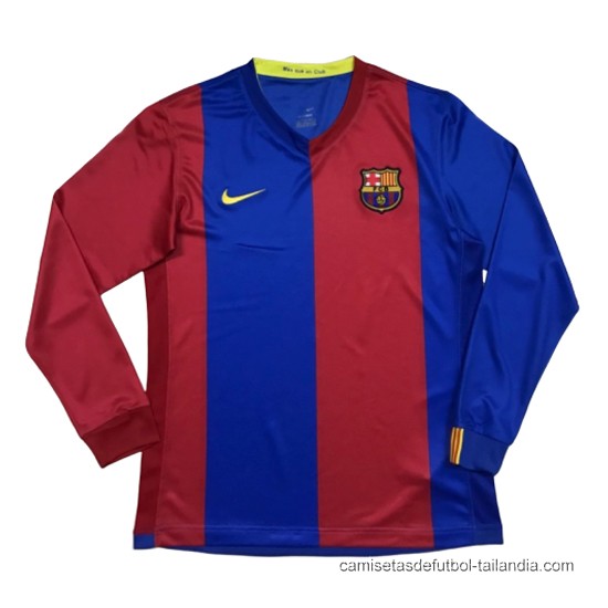 1ª Camiseta Barcelona Manga Larga Retro 2006-2007 - Haga un click en la imagen para cerrar